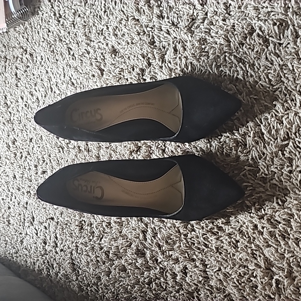 Black high heels